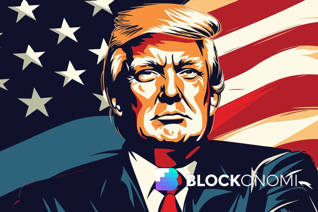 Trump Statue Holding Bitcoin Unveiled Near U.S. Capitol