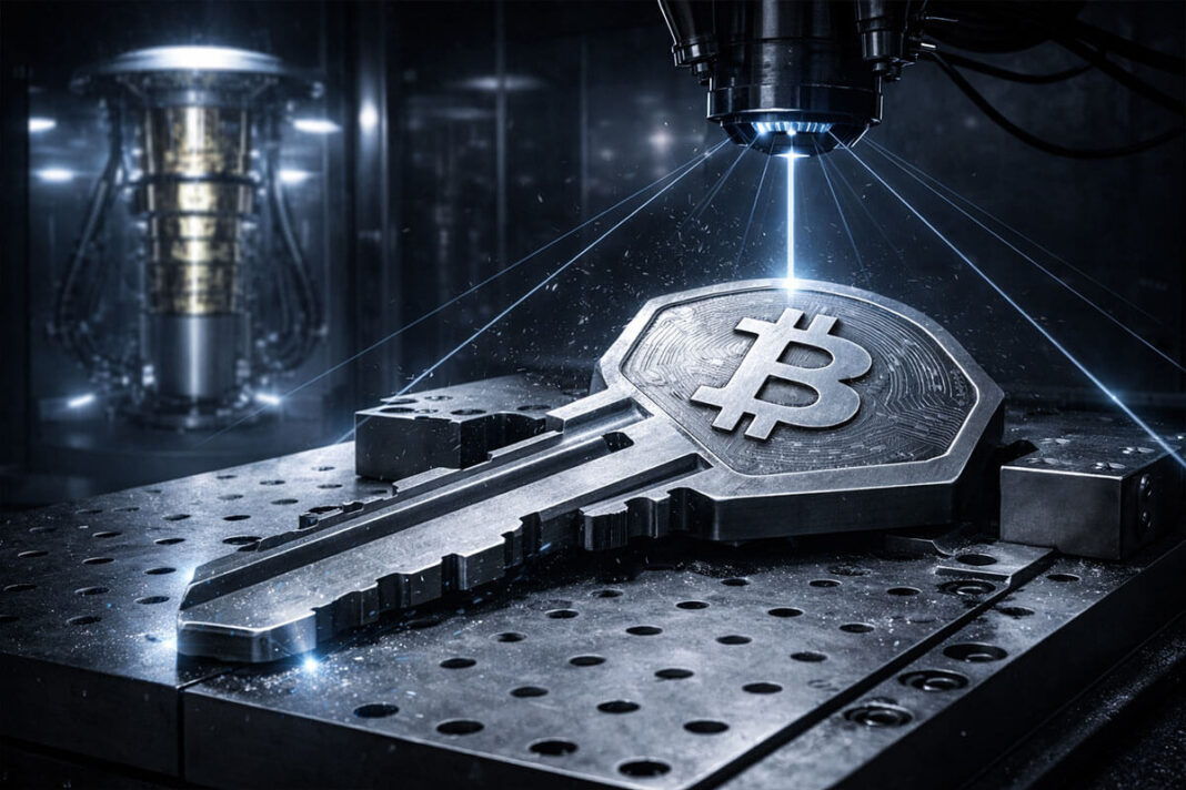 Bitcoin mining rigs assembled in a US factory, reflecting Washington’s push for domestic hardware to power American hash rate