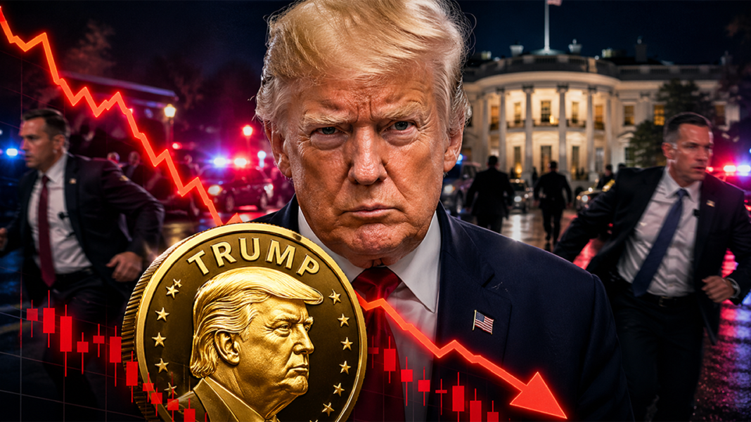 TRUMP loses $100M as memecoin market cap plummets after White House shooting incident