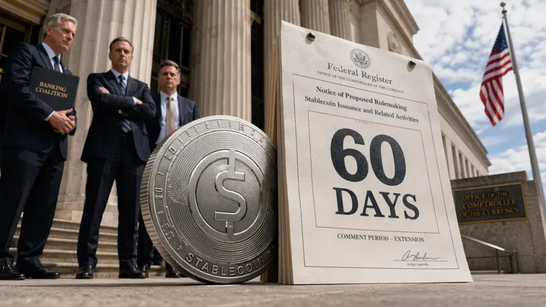 US Bankers association push for 60 day pause to stop stablecoin rules going live