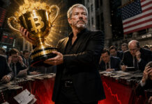 Strategy to “sell some Bitcoin” after posting $12.7 billion Q1 loss as Saylor points to $5 billion Bitcoin gain Strategy to “sell some Bitcoin” after posting $12.7 billion Q1 loss as Saylor points to $5 billion Bitcoin gain