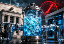 The Fed may open direct settlement rails to crypto firms as banks warn of liquidity risk Bitcoin logo