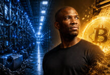 Arthur Hayes says AI rescue liquidity could send Bitcoin price to $1,000,000 Arthur Hayes stands between a vast AI data center and a surging Bitcoin backdrop, illustrating his prediction that massive AI-driven liquidity and investment could propel Bitcoin toward a $1 million valuation.