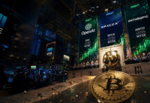 Bitcoin faces a Wall Street test as AI’s mega-IPO wave targets the same capital Bitcoin logo