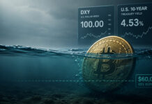 Bitcoin’s $60,000 support is still a bet on the dollar breaking Bitcoin logo