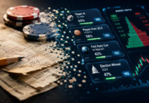 Legacy sportsbooks are chasing prediction markets that already trade billions each month Bitcoin logo