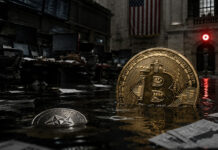 Strategy’s Bitcoin bet sinks $12 billion underwater as STRC traders brace for more pain Ancient stone barrier with digital finance interface symbols