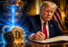 Trump’s quantum computing push puts $449 billion in “exposed Bitcoin” back in the limelight Trump signing an executive order as quantum computing and Bitcoin market data charts highlight the intersection of US technology policy, quantum computing, and cryptocurrency security.
