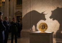 Wall Street still says Bitcoin can hit $100,000, the market is starting to doubt it Bitcoin logo