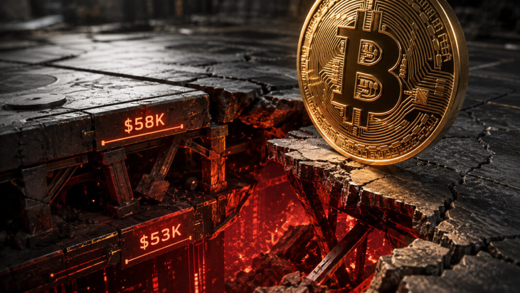 DeFi hack concept showing a glowing red digital cyberattack symbol representing liquidity losses from protocol exploits