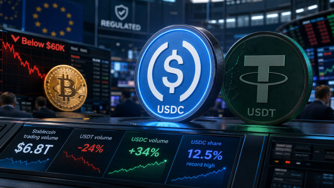 GENIUS Act permitted stablecoin issuers as USDC and USDT compete after new US stablecoin rules take effect.