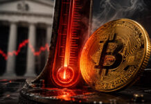 Bitcoin’s $64K rebound has 3 days before its next big challenge threatens to derail momentum USDC-style token passing through an open custody lane while deposit and loan lanes are locked behind red lights in a federal banking checkpoint.