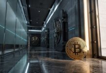 JPMorgan’s $4.7T private blockchain warning just gave Bitcoin bulls fresh ammunition Close-up of a proposed $100 million Bitcoin-backed bond document with a Bitcoin emblem, gavel, and New Hampshire government chamber in the background, illustrating the state