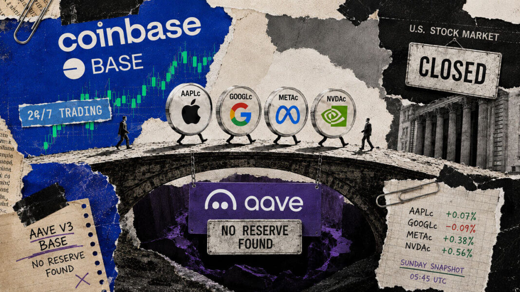 Crypto stock tokens barely move over weekend, revealing markets become illiquid when Wall Street goes offline