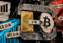 Investors just moved $7 billion into Bitcoin and gold in five days to escape an accelerating dollar crisis Investors just moved $7 billion into Bitcoin and gold in five days to escape an accelerating dollar crisis